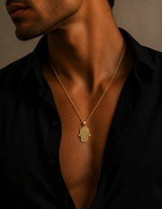 Kaf Necklace Gold Plated ZJ jewellery Kaf Necklace Gold Plated